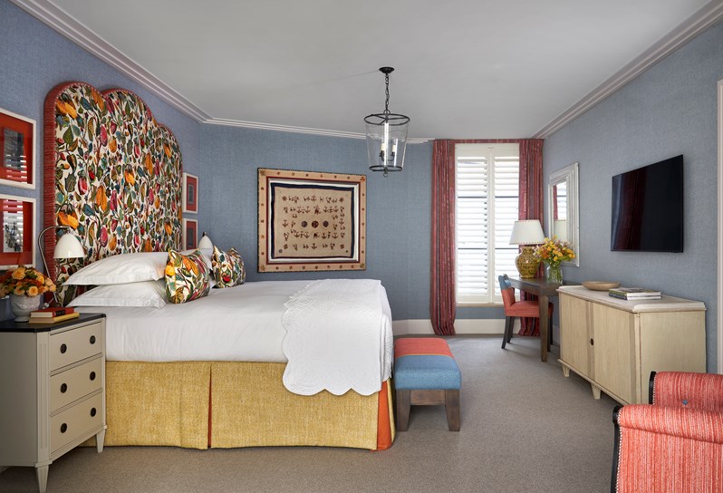 an image of a bedroom in Deluxe Two Bedroom Suite, Residence 16, at Ham Yard Hotel.