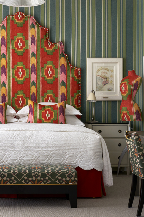 Bedroom shot of room 1107, a Two Bedroom Crosby Suite at Crosby Street Hotel