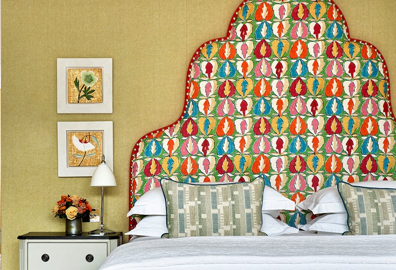 A bedroom of the Soho Suite at The Soho Hotel