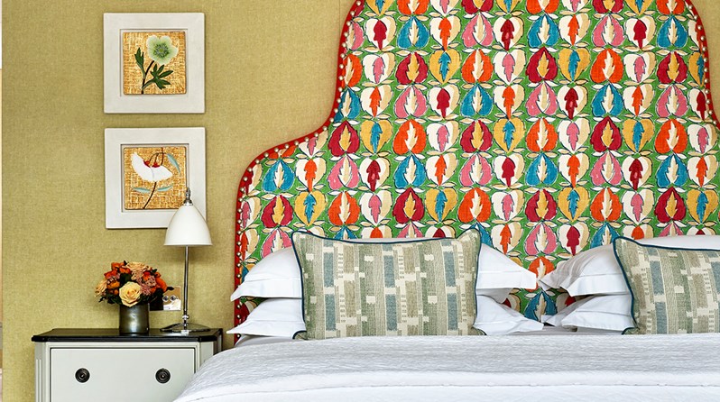 A bedroom of the Soho Suite at The Soho Hotel