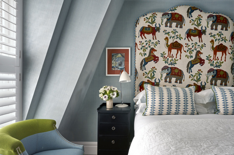 Bed shot of room 404, a Superior Room at Dorset Square Hotel