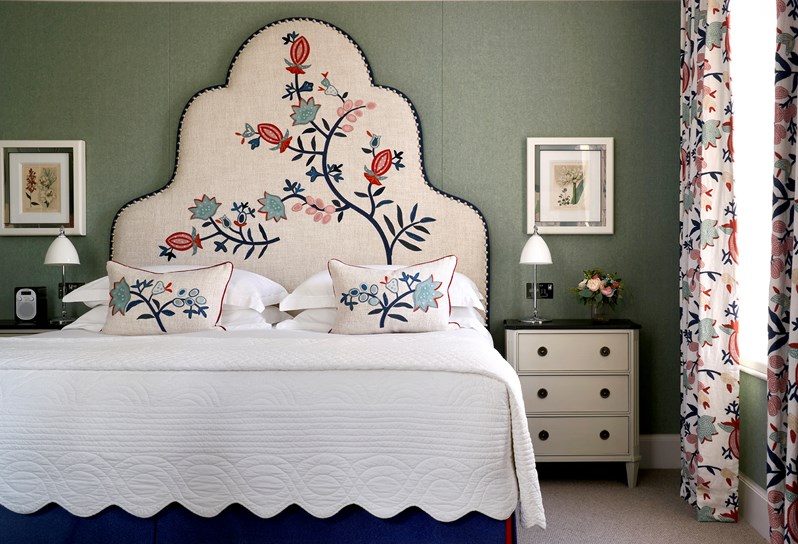 A Luxury Junior Suite at Haymarket Hotel