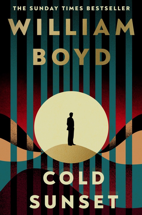 Image showing the cover art of William Boyds new book 'Cold Sunset'
