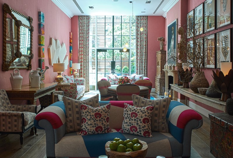 The Drawing Room at Crosby Street Hotel