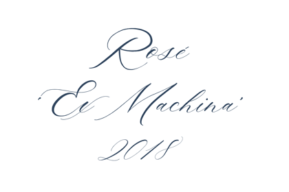 Handwritten script saying "Rose Ex Machina 2018"