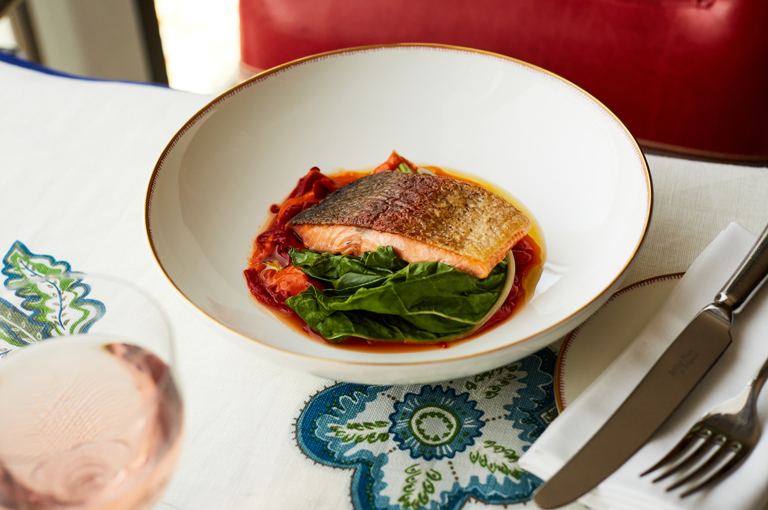 Firmdale Restaurants Mains, Salmon (1)
