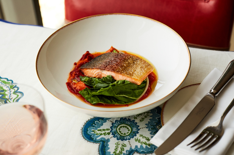 Firmdale Restaurants Mains, Salmon (1)