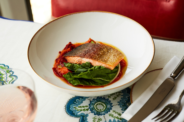 Firmdale Restaurants Mains, Salmon (1)