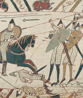 A section of the Bayeux Tapestry 