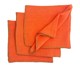 Orange Blanket Stitch Napkins