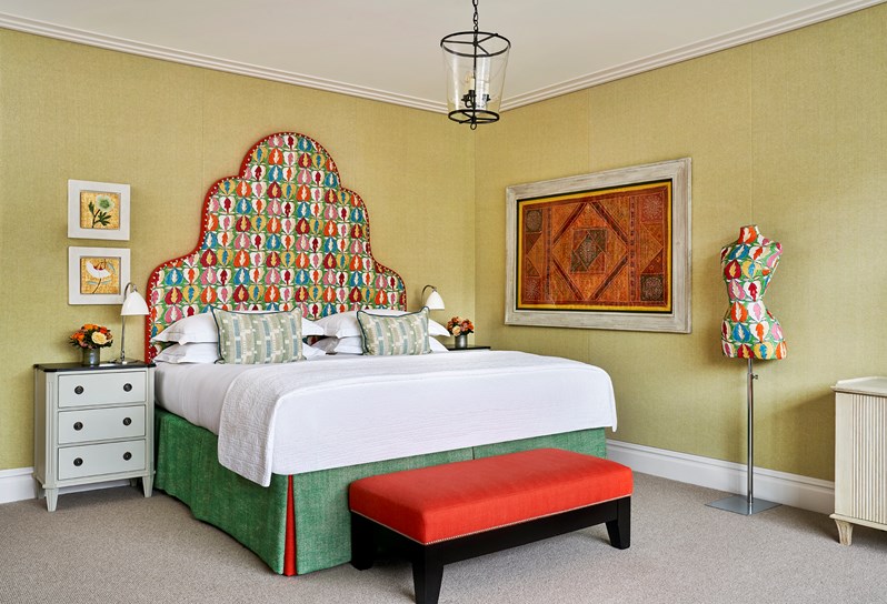 A bedroom of the Soho Suite at The Soho Hotel