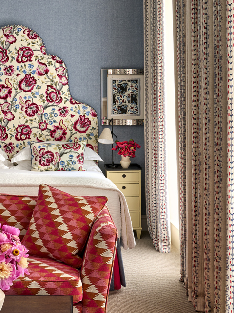 Bed shot of room 102, a Junior Suite at Knightsbridge Hotel
