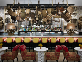 Close shot of the Bar at The Whitby Hotel