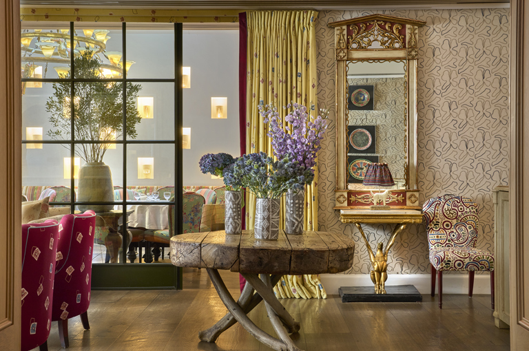 Close shot of the Drawing Room at The Whitby Hotel